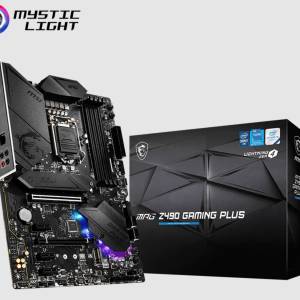 MSI MPG Z490 GAMING PLUS (全新未上過機)