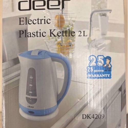Deer electric plastic kettle 2L A3 FEE 水壺 DK420