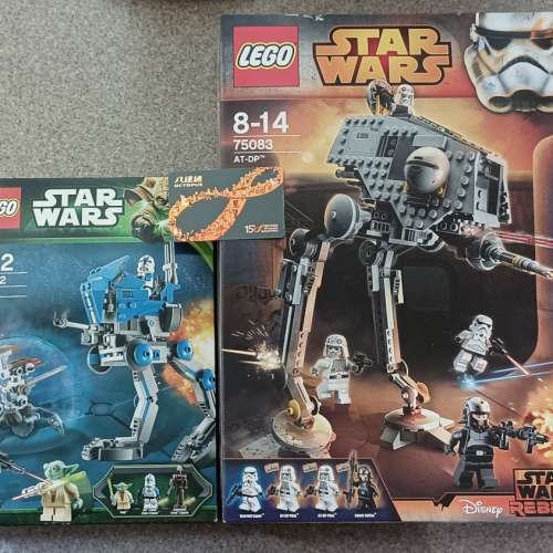 LEGO Star Wars AT-DP + AT-RT 星球大戰 樂高