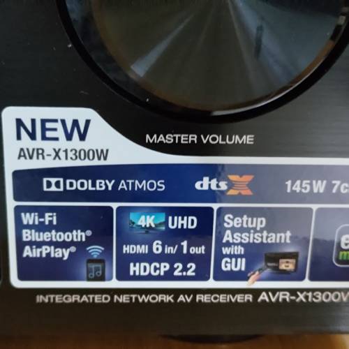 Denon AVR-X1300W Integrated Network AV Receiver