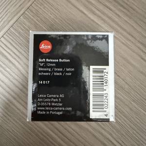 Leica Soft Release Button Black 12mm 14017
