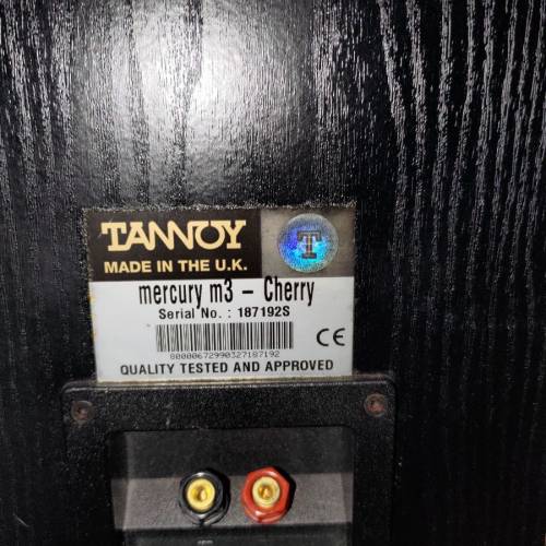 Tannoy Mercury m3 Cherry Speakers 座地喇叭