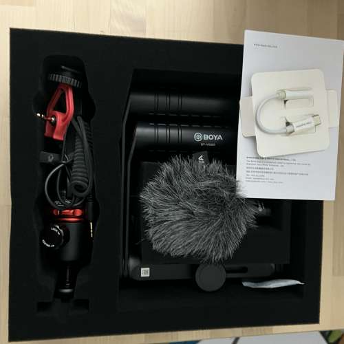 全新 BOYA BY-VG380 多功能手機拍攝套裝 清屋出售 HK$100.00