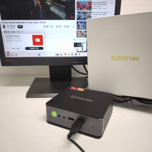 GMK NucBox K4 Mini PC，Ryzen9 7940HS，16GB DDR5 Ram，512GB SSD，Windows 11，O...