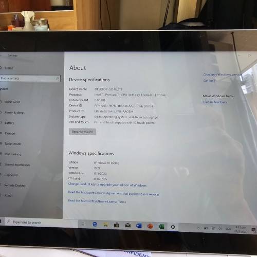 Microsoft surface Go