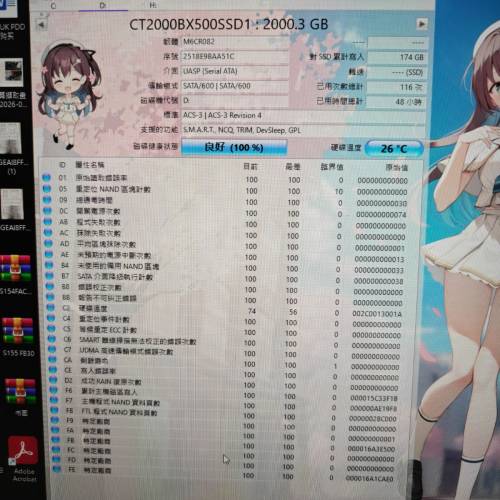 Crucial BX500 2.5" SATA SSD 2TB