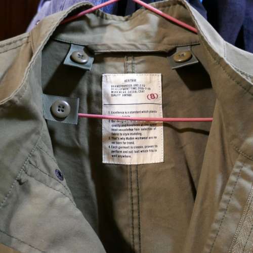 95%new..有形長軍服