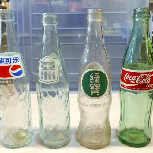 舊款汽水樽~保存靚共4支