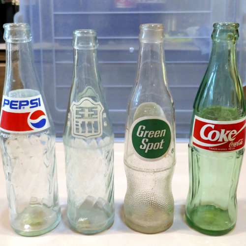 舊款汽水樽~保存靚共4支