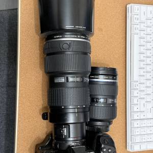 (已售）一機兩鏡 EM1X, ZD14-35 F2, ZD35-100 F2 機身有盒