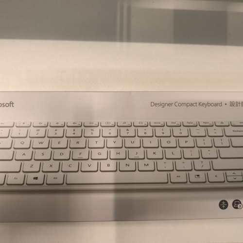 全新Microsoft Designer Compact Keyboard
