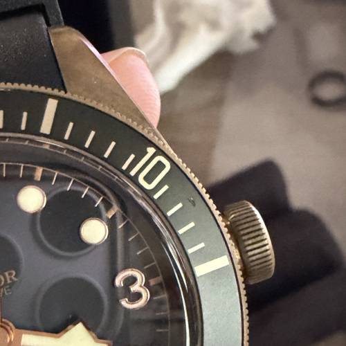 90% new Tudor Watch Black Bay Bronze 79250 79250BA-LS 青銅 錶