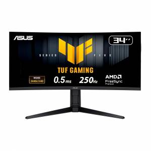 Asus VG34WQML5A 34" 2K 21:9 TUF Gaming 250Hz超頻 曲面電競顯示器 [行貨,原廠保用...