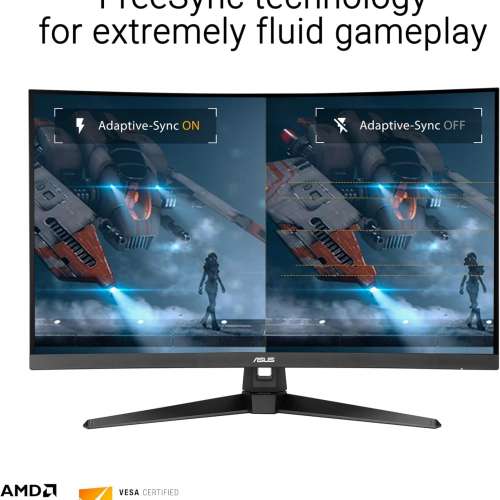Asus VG32VQM5B 31.5" Full HD TUF Gaming Curved 曲面電競顯示器 [行貨,原廠保用,...