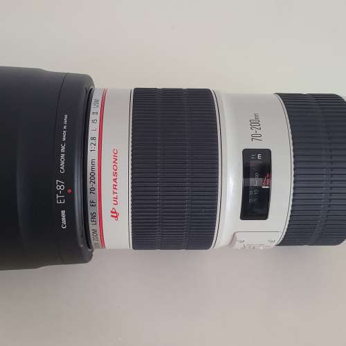Canon EF70-200mm f/2.8L IS II U「小白 IS II」鏡頭，九成新，原廠行貨