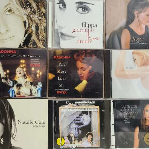 英文舊歌 03 (八成新) CD - C&eacute;line Dion, Jesse, Madonna, Mariah Carey, Whitney...