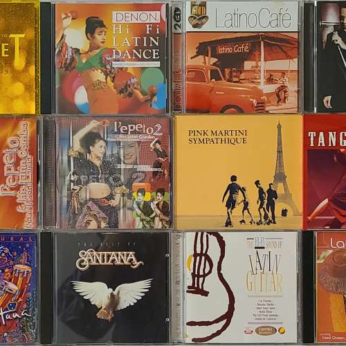 Jazz 爵士樂 & Latin 拉丁歌曲 (八九成新) CD