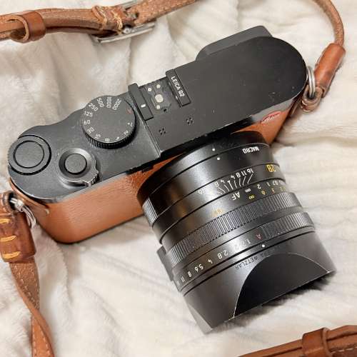 Leica Q2 Hermes 原廠皮帶 + BP-SCL6 相機套裝