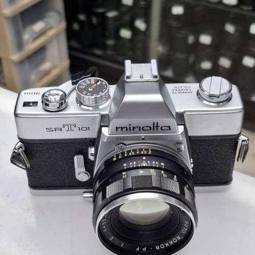 MINOLTA SRT 101 + MC 55MM F2 全正常