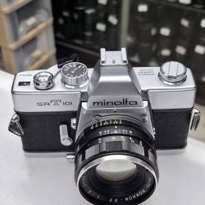 MINOLTA SRT 101 + MC 55MM F2 全正常
