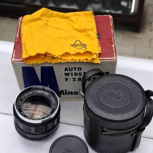 MINOLTA AUTO W.ROKKOR-HG 35MM F2.8