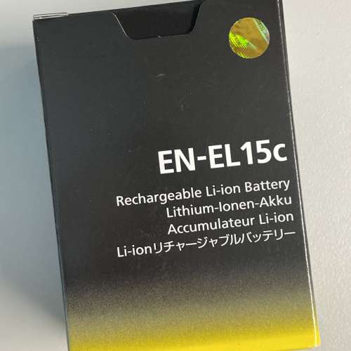 全新 Nikon EN-EL15c EN EL 15c 原裝電池 Z5 Z6 Z7 Z8 ZR