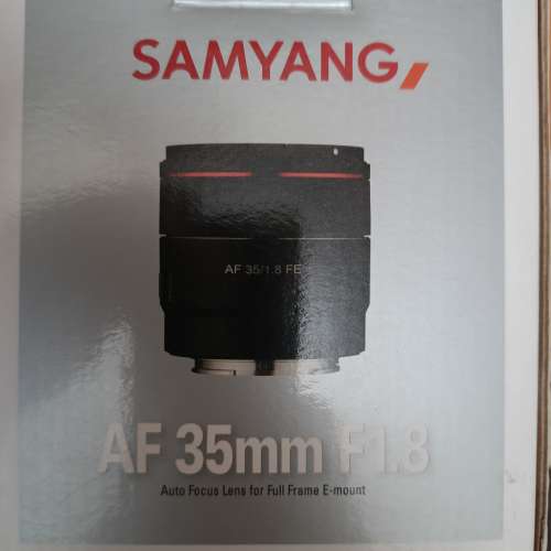 Samyang 35 F1.8 for sony emount