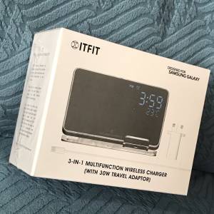 ⚡ ️ITFIT 3-in-1 MultifunctionWireless Charger ITFITPW06SP NEW 全新 充電器+無...