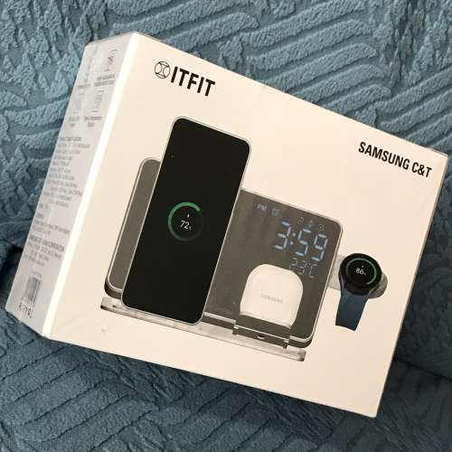 ⚡ ️ITFIT 3-in-1 MultifunctionWireless Charger ITFITPW06SP NEW 全新 充電器+無...