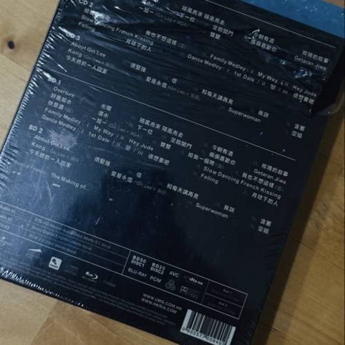 Gin Lee "First of all"紅館第一次演唱會Blu Ray連三隻CD