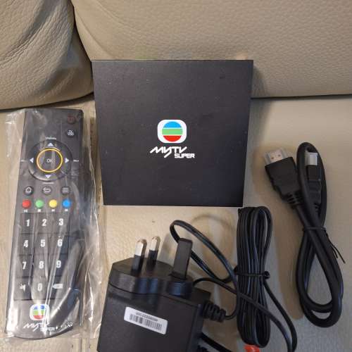 A12新款 Mytv Super TVB Box 有遙控器 火牛 HDMI線 即睇20個電視節目