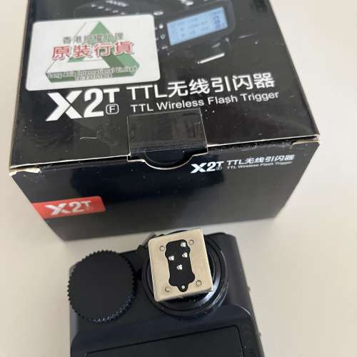 富士用 Godox 神牛 X2T-F無線閃光燈觸發器
