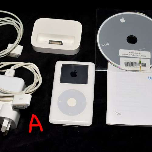 (壞機) Ipod CLASSIC 20gb 3套