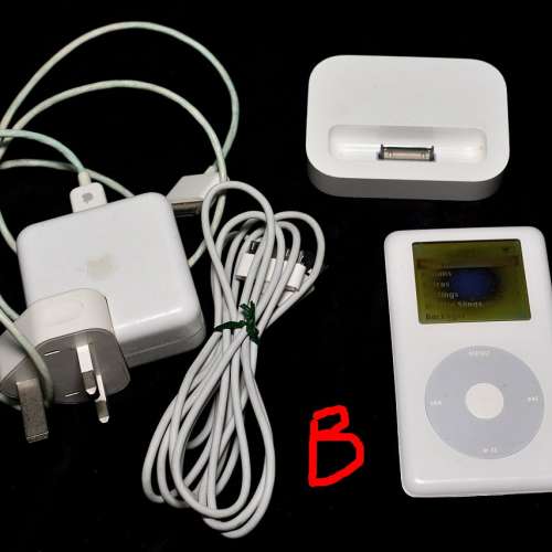 (壞機) Ipod CLASSIC 20gb 3套