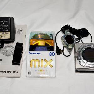 (壞機) Sharp MD-MS722 md機 / Aiwa HX-JS719卡式錄音機
