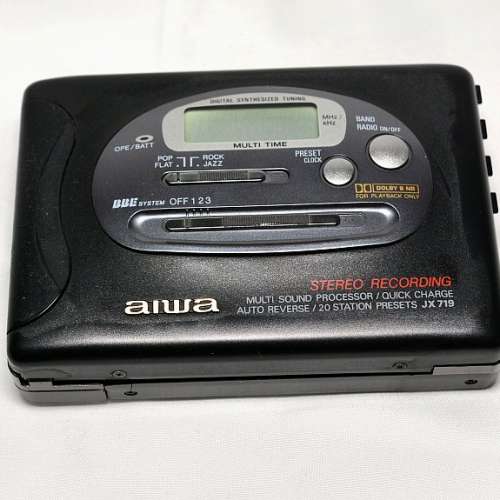 (壞機) Sharp MD-MS722 md機 / Aiwa HX-JS719卡式錄音機