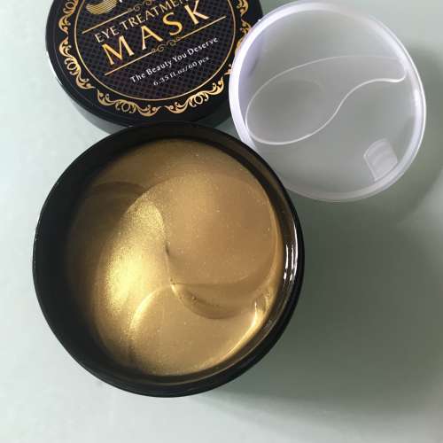 激退眼袋黑眼圈黃金保濕精華眼膜