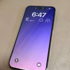 好新淨！iPhone 14 Pro Max 1TB 紫色 配件全新
