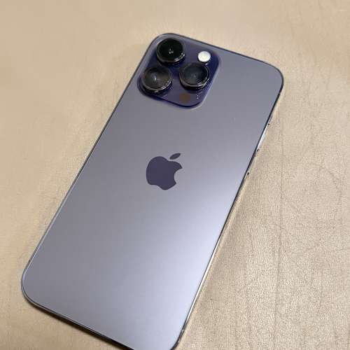 好新淨！iPhone 14 Pro Max 1TB 紫色 配件全新