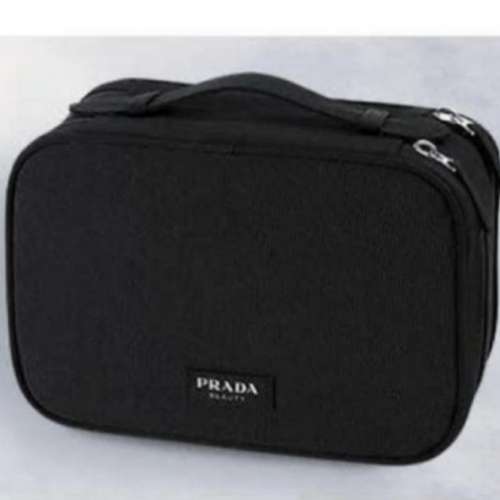 Prada beauty 滿額贈禮雙層化妝包/洗漱包