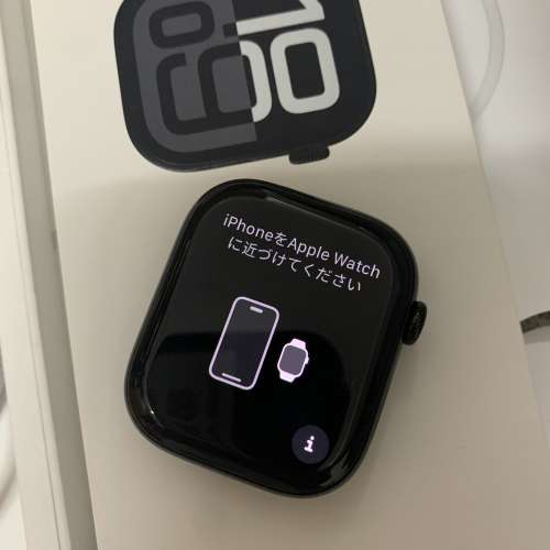 99%New US Apple Watch S10 GPS 46mm Jet Black Alum S/M Black Sport, 保到30-5-2026