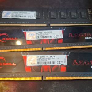 出售G-Skill d4 3x8g 2666Hz Ram