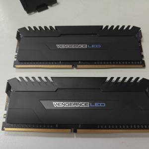 Corsair Vengeance LED DDR4 3000 2x8GB 共16GB BLUE