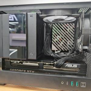 ITX 9800X3D + RTX 5080 ASRock B850I Corsair 32GB 三星 990 Pro 2T ASUS PRIME 5080