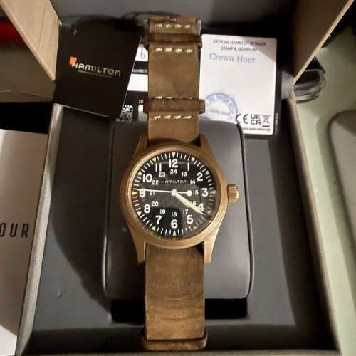 Khaki Field Mechanical Bronze 青銅手錶