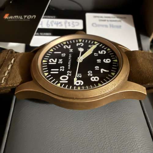 Khaki Field Mechanical Bronze 青銅手錶