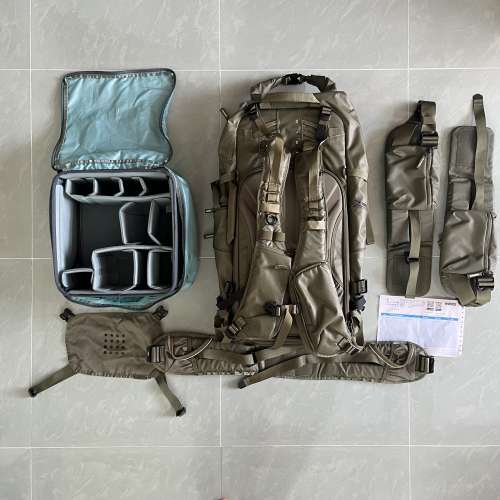 有單有保養 使用一回 接近全新 Shimoda Action X50 Backpack - Army Green 戶外極限...