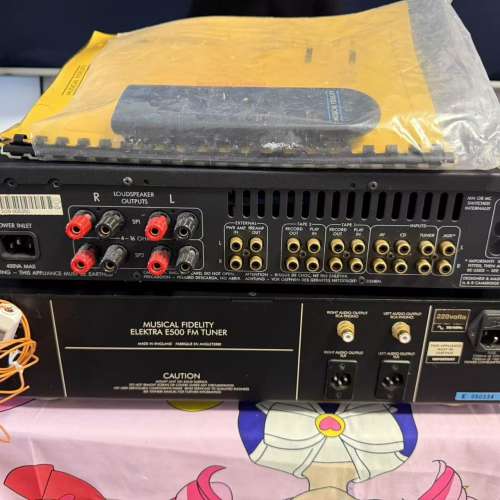 musical fidelity ELEKTRA E500 FM TUNER旗艦收音頭 ARCAM DELTA 290合併機