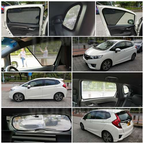 本田 JAZZ FIT GK 全車防曬磁石窗網