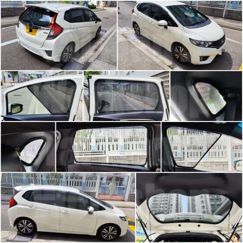 Honda Jazz Fit GK 全車防曬磁石窗網